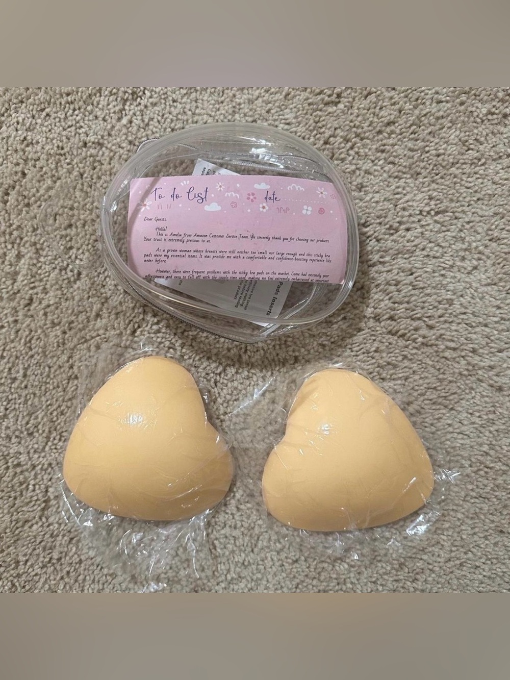 Adhesive Bra Inserts